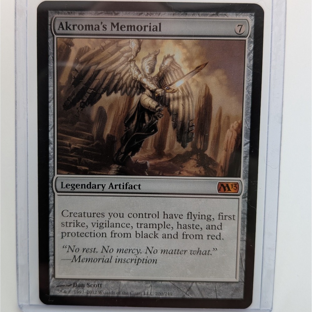 Akroma's Memorial M13 Core Set Magic The Gathering MTG NM/LP